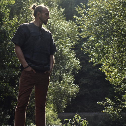 Lněná košile krátký rukáv - černá